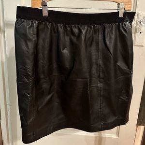 Leather Skirt